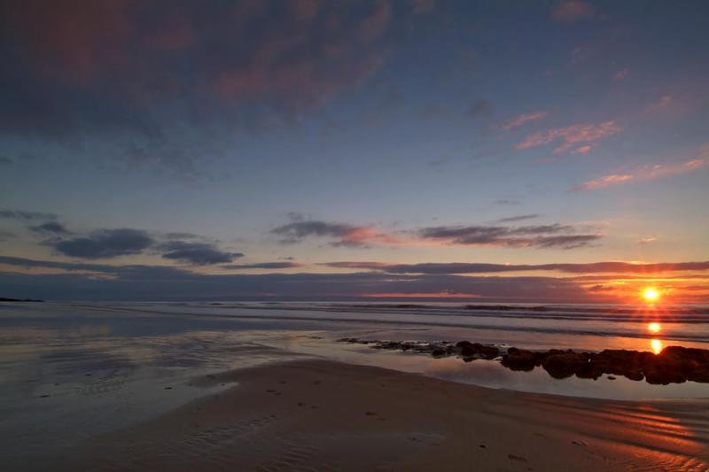Last glimpse of the sun
