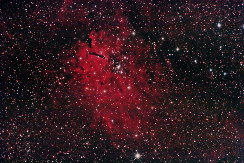 NGC6820/NGC6823 in Vulpecula