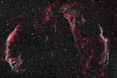 The Veil Nebula  in Cygnus