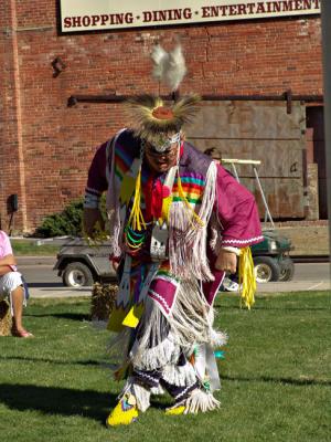 NATIVE AMERICAN DANCERS___FORT WORTH STOCKYARDS............DECEMBER 3RD, 2005