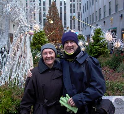 Alastair and Helen Firkin in NY (photo by     ?    )
