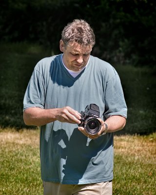 In France with the Bronica