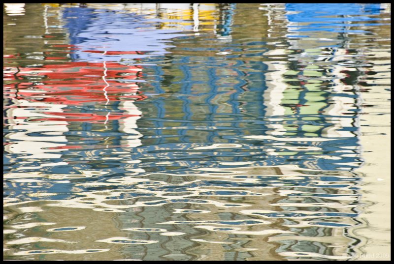 Harbour Reflections I