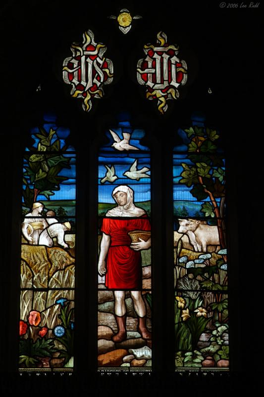 Stained Glass, St Petrocks Church