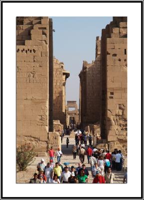 Quiet day at Karnak