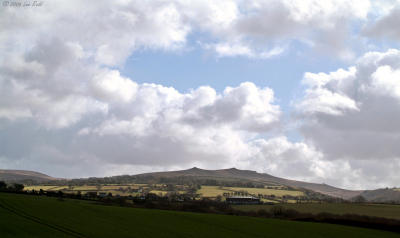 Sunlight on Belstone Tor