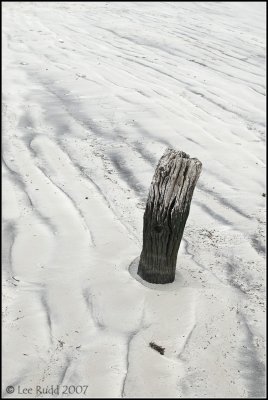 Post in Sand