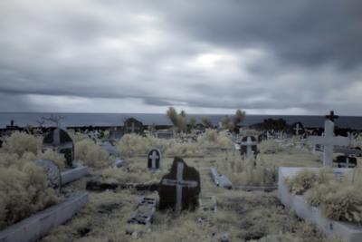 Easter Island in Infrared