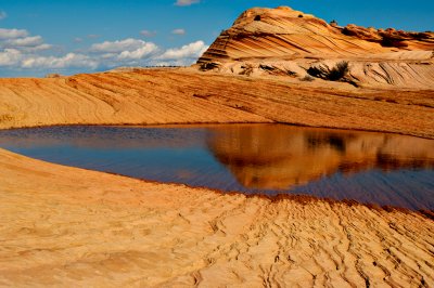 Water pool near Second Wave