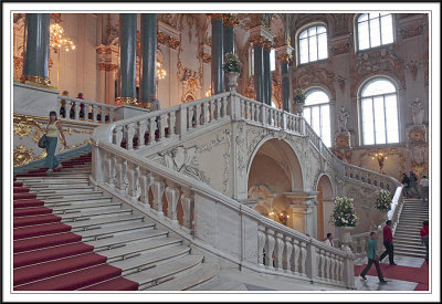 Main Staircase of Winter Palace