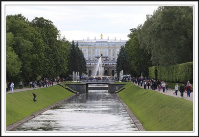 Marine Canal of Peterhof