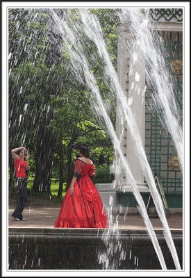 Nice Shot in Adams Fountain