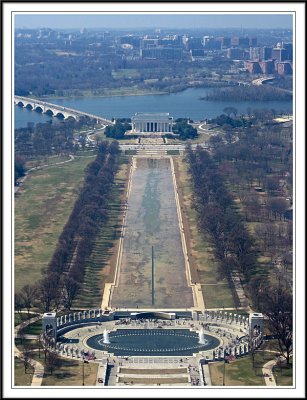 Reflection Pool and Lincoln Memorial