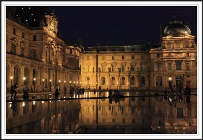 Louvre Night Scene