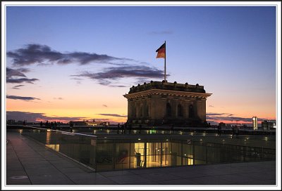 Reichstage at Sunset