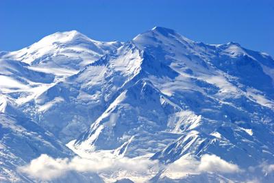 North and South Peaks of Mt. McKinley