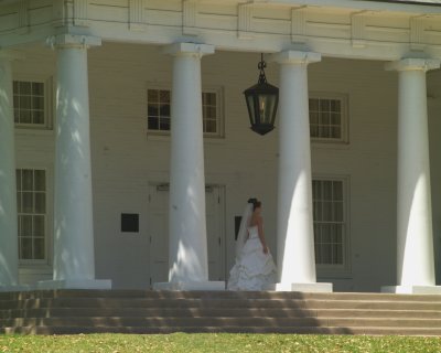 Bride getting pics