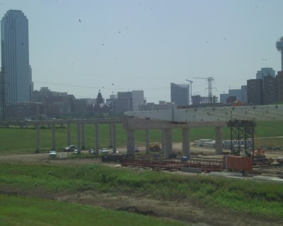 This Shaped Piece will semi-float over the concrete tower while it will be supported by the Arch and the Suspension Cables