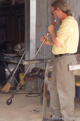 Glass Blowing Demonstration by Master Glass Blower Jim Bowman