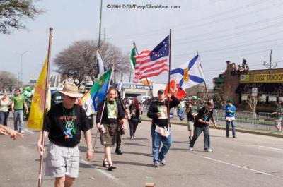 North Texas Irish Fest Flag Carriers