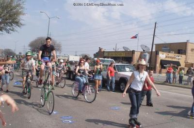 People on Crazy and Old Bikes