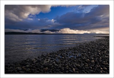 Early Morning fog, Lake Te Anau