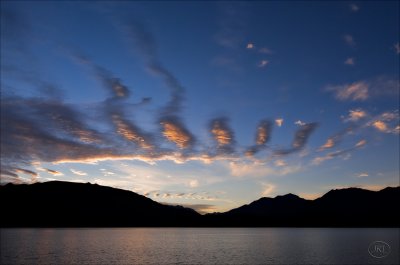 Sunset Lake Te Anau