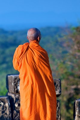 Monk in Angkor