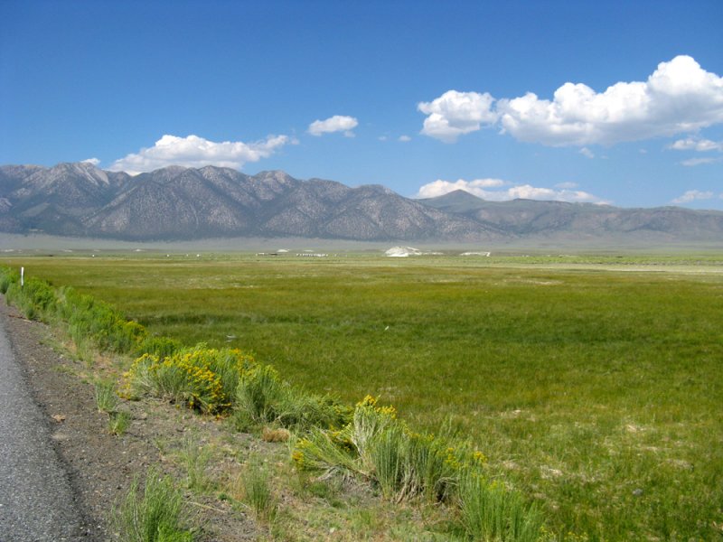 Our campground in the distance