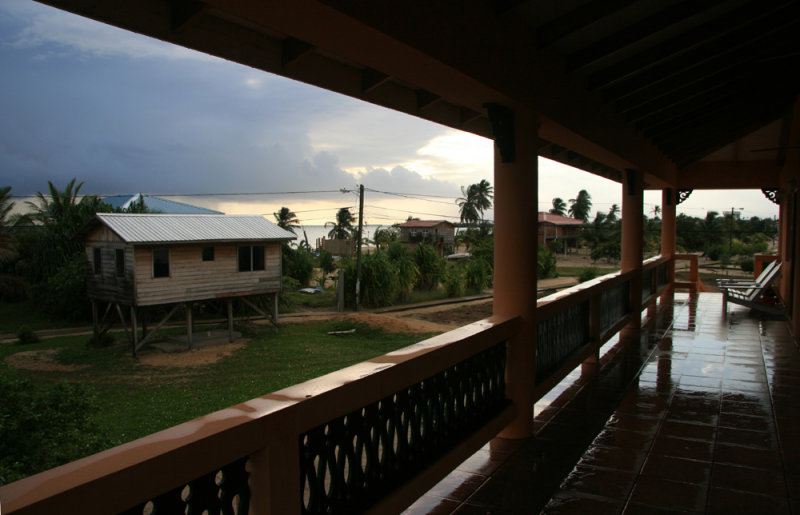 View from the balcony