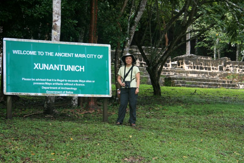Mayan ruins at Xunantunich