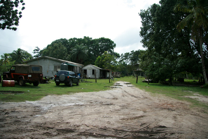 Town of Crooked Tree located within the sanctuary