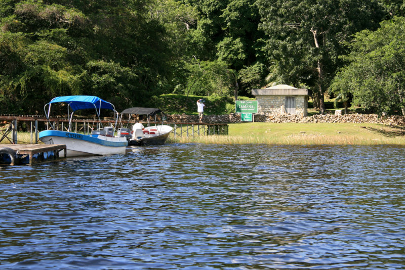 Dock at Lamanai
