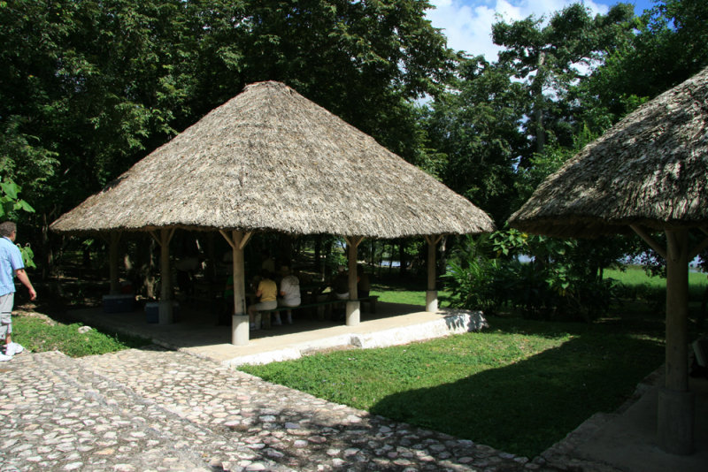 Lunch under the palapa