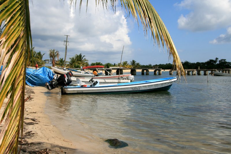Pier at the end of the road