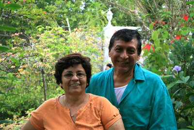 Gaby and Otay, owners of the DNest Inn