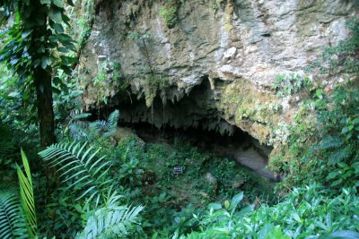 Hermans Cave at the Blue Hole National Park