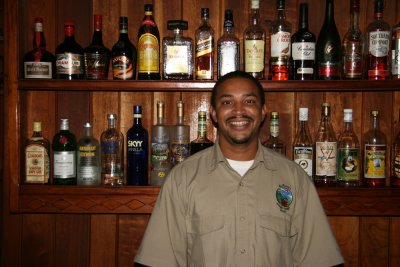 Ricky, our bartender for six days