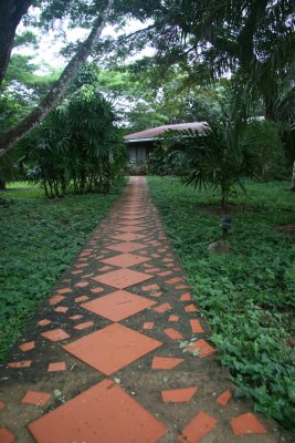 Path to our rooms