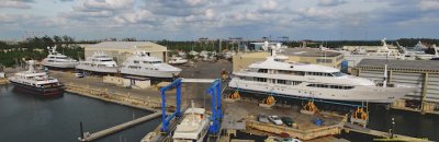 Shipyard Dania Florida Panorama