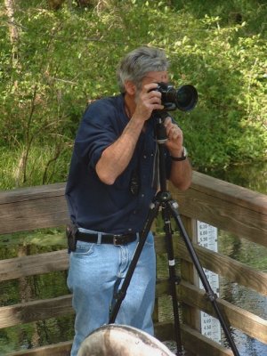 At the Ichetucknee Springs with Coolpix 8700