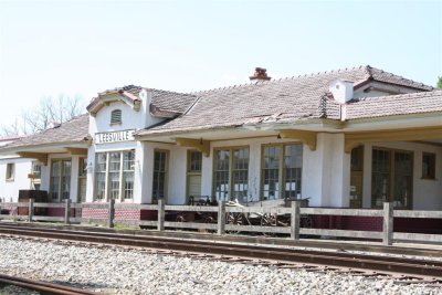 Leesville historic train station