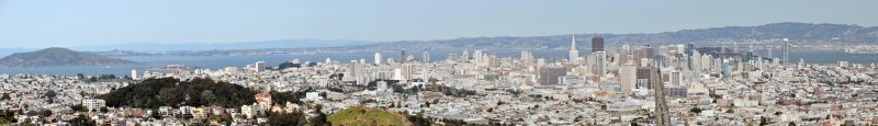 San Fran Sky Line Panorama
