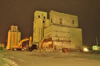 The oldest elevator is being torn down in Bennett, CO