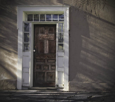 Cross On Old Door