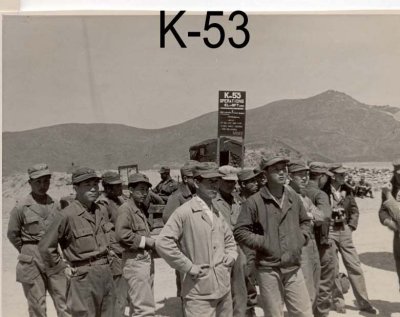K53 in Korea in 1952