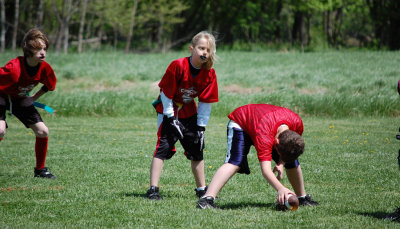 Cascades Flag Football Spring 2010 Week 1: Falcons vs Redskins