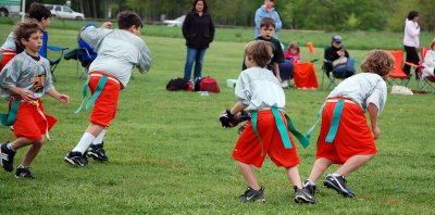 Cascades Flag Football Spring 2010 Week 2: Browns vs Packers