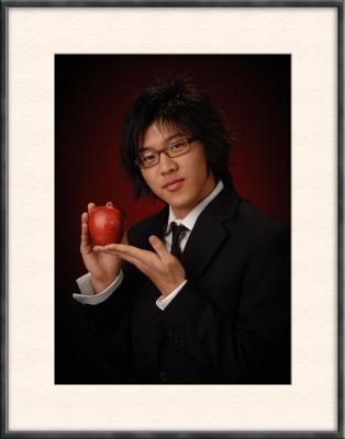 Some of Jimmy's Senior Photos out in the cold and in the studio