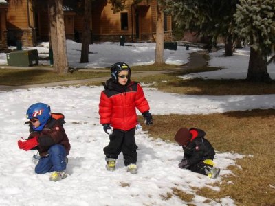 Snowball fight